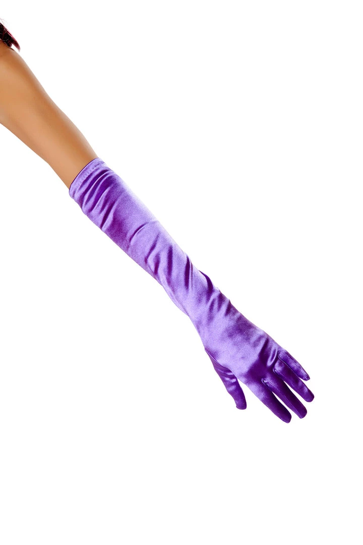 Roma Costume Rave Wear 10104 - Stretch Satin Gloves 2 Roma Costume Rave Wear 10104 - Stretch Satin Gloves