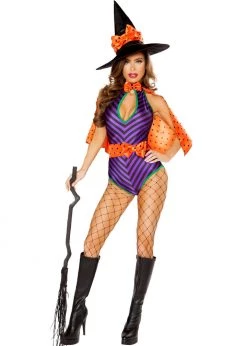 Roma Costume Halloween 10108 - 3pc Sweet Witch