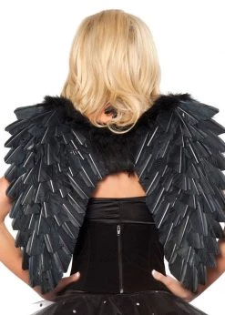 Roma Costume 1361 - Feathered Wings Rave Wear 5 Roma Costume 1361 - Feathered Wings Rave Wear