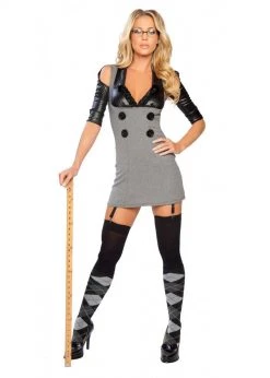 Roma Costume 4633 - 1pc Sultry Detention Diva SALE!