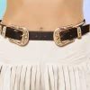 Roma Costume 3354 - Adjustable Double Buckle Belt