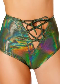 Roma Costume SALE! 3457 - Lace-Up High Waisted Shorts