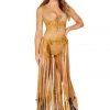 Roma Costume SALE! 3536 - Bodysuit With Long Fringe