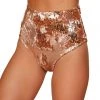 Roma Costume 3617 - 1pc Two-Tone High Waisted Sequin Shorts