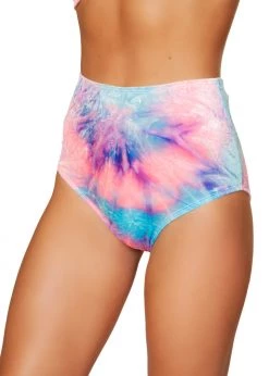 Roma Costume, Inc. 3622 - 1pc Velvet High-Waisted Shorts Rave Wear