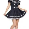 Roma Costume, Inc. 4094 - 2Pc Pin-Up Captain Halloween