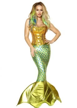 Roma Costume 4352 - 2pc Siren Of The Sea Halloween