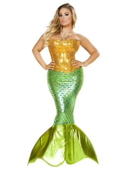 Roma Costume 4352 - 2pc Siren Of The Sea Halloween