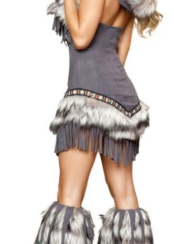 Roma Costume 4427 - Native American Temptress Halloween