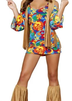 Roma Costume 4436 - 3pc Hippie Hottie
