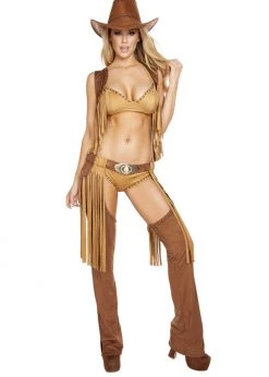 Roma Costume, Inc. Halloween 4584 - 5pc Wild Western Temptress