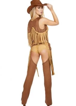 Roma Costume, Inc. Halloween 4584 - 5pc Wild Western Temptress