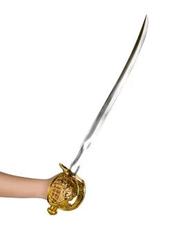 Roma Costume Halloween 4693 - 25” Pirate Sword With Round Handle