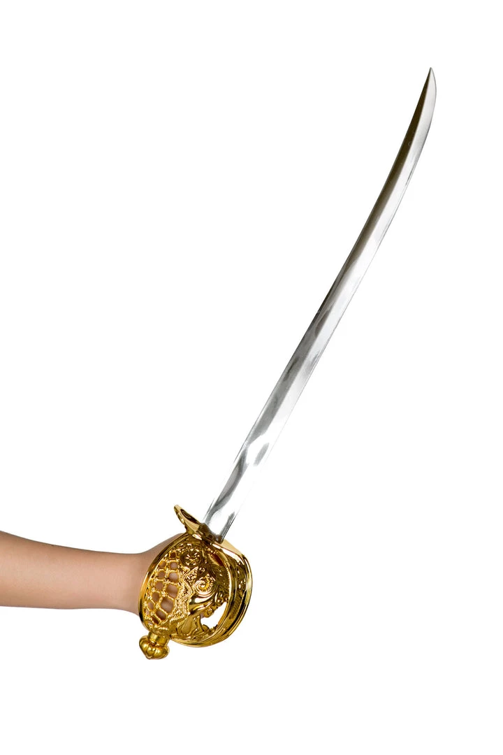 Roma Costume Halloween 4693 - 25” Pirate Sword With Round Handle 1 Roma Costume Halloween 4693 - 25” Pirate Sword With Round Handle