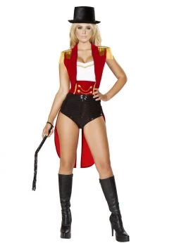 Roma Costume 4709 - 5pc Sexy Lion Tamer Halloween
