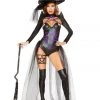 Roma Costume 4793 - 2pc Dark Witch Halloween