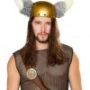 Roma Costume Halloween 4798 - Viking Hat With Faux Fur Detail