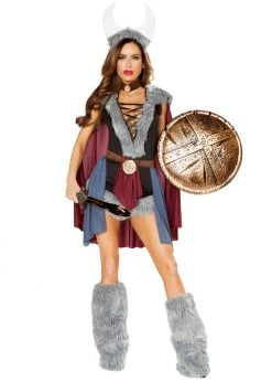 Roma Costume 4801 - 5pc Shieldmaiden Halloween