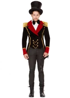Roma Costume Halloween 4820 - 3pc Men’s Ringmaster