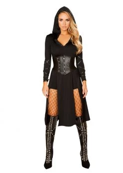 Roma Costume 4845 - 3pc The Queens Assassin Halloween