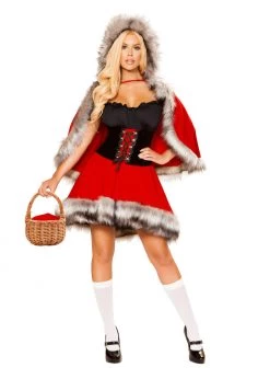 Roma Costume 4854 - 3pc The Red Chapped Diva