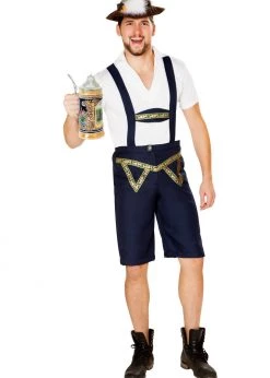 Roma Costume 4885 - 3pc Oktoberfest Beer Bud Halloween