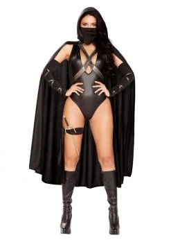 Roma Costume Halloween 4898 - 5pc Ninja Villain