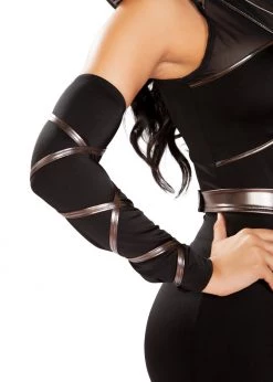 Roma Costume Halloween 4900 - Pair Of Arm Cuffs With Strap Detail