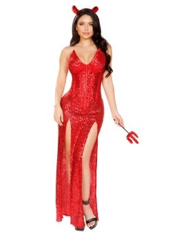 Roma Costume Halloween 4911 - 4pc Satan Devil
