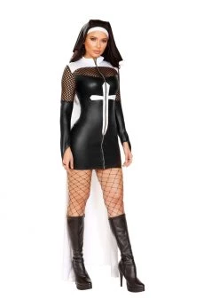Roma Costume 4914 - 2pc Nun Of The Above Halloween