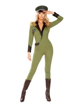 Roma Costume Halloween 4924 - 1pc Military Army Babe