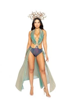 Roma Costume Halloween 4961 - 2pc Medusa Guardian