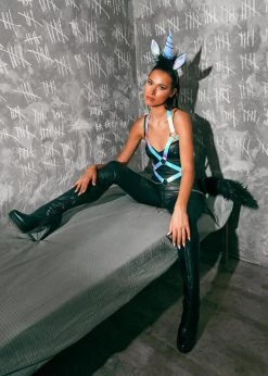 Roma Costume Halloween 4968 - 3pc Kinky Unicorn