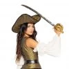 Roma Costume 4981 - Gold Skull Pirate Hat