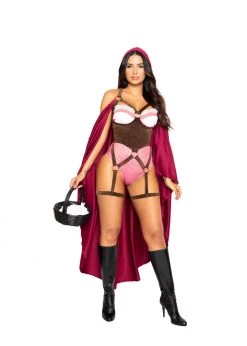 Roma Costume 4994 - 2pc Red Riding Hood Halloween