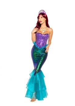 Roma Costume Halloween 4995 - 3pc Majestic Mermaid