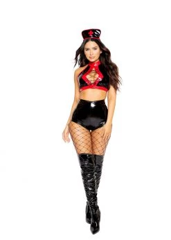 Roma Costume Halloween 5005 - 3pc Kinky Nurse