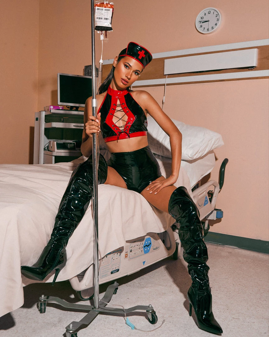 Roma Costume Halloween 5005 - 3pc Kinky Nurse 4 Roma Costume Halloween 5005 - 3pc Kinky Nurse