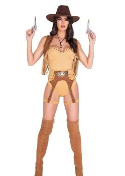 Roma Costume Halloween 5013 - 4pc Wild West Babe Costume