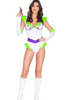 Roma Costume 5018 - 2pc Sexy Galaxy Voyager Halloween
