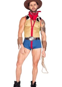 Roma Costume 5019 - 4pc Playful Sheriff Men’s Costume