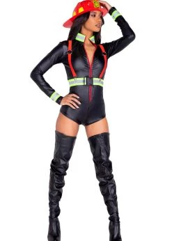 Roma Costume 5020 - 3pc Hot Fire Woman