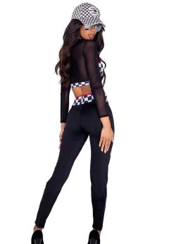 Roma Costume Halloween 5021 - 2pc Sexy Race Car Driver