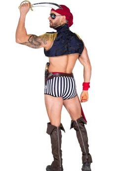 Roma Costume 5033 - 6pc Captain Hunk