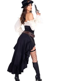 Roma Costume 5034 - 6pc Steampunk Seductress Halloween