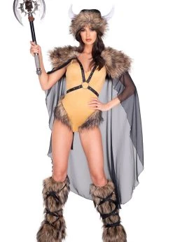 Roma Costume 5042 - 3pc Medieval Viking Costume Halloween