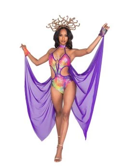 Roma Costume Halloween 5045 - 2pc Mesmerizing Medusa Costume