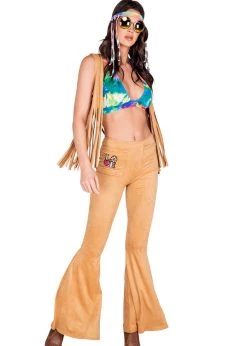Roma Costume Halloween 5064 - 3pc Peace & Love Hippie