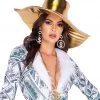 Roma Costume 5072 - Gold Pimp Hat Halloween