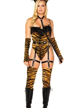 Roma Costume, Inc. 5102 - 6pc Tigress Temptation